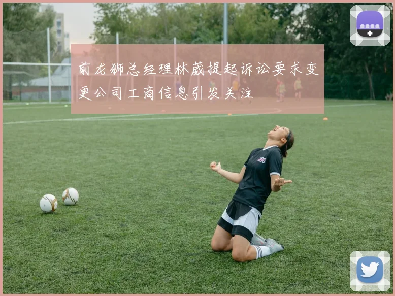 前龙狮总经理林葳提起诉讼要求变更公司工商信息引发关注